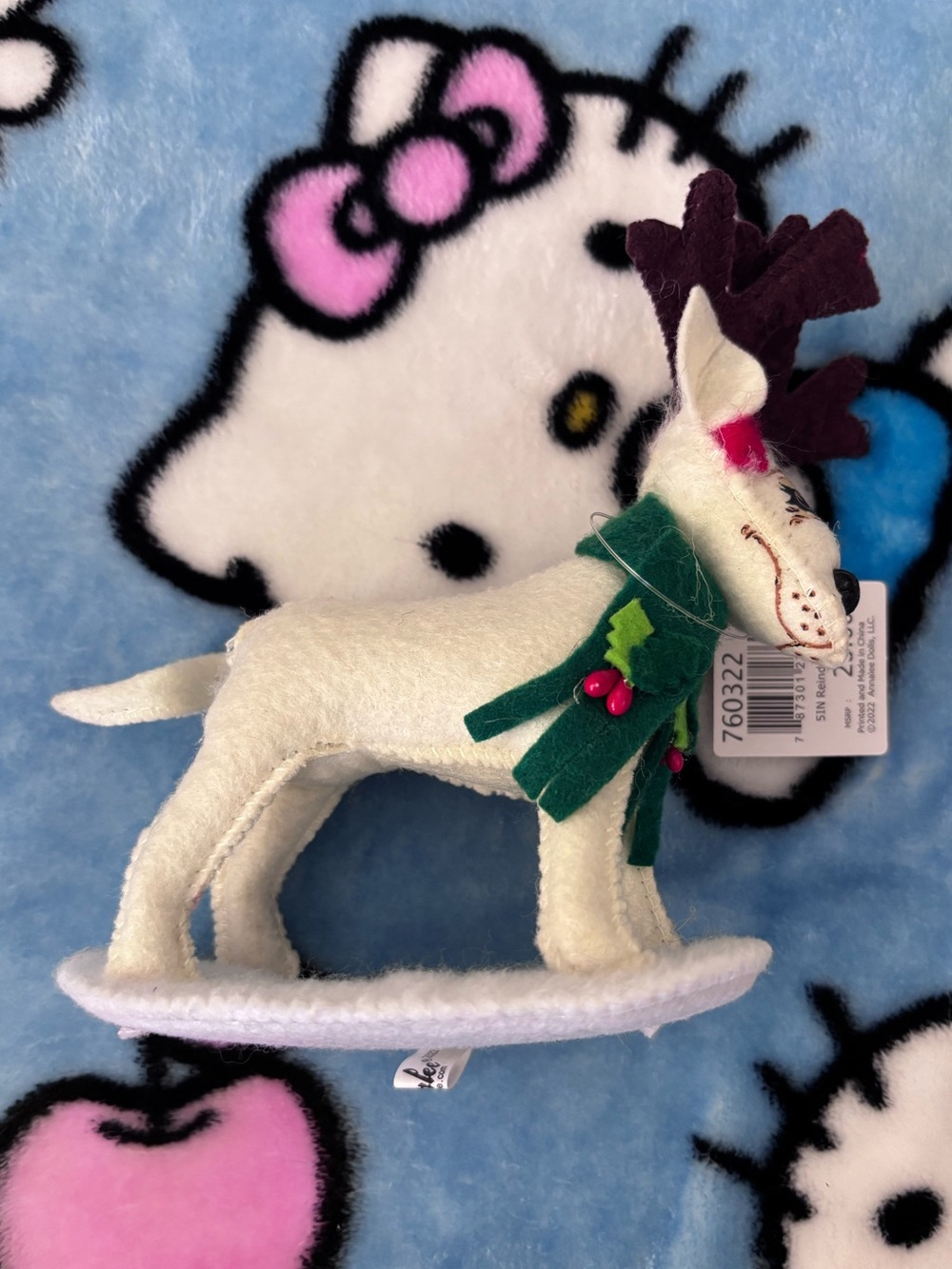 Annalee Christmas reindeer dog - Picture 4 of 10
